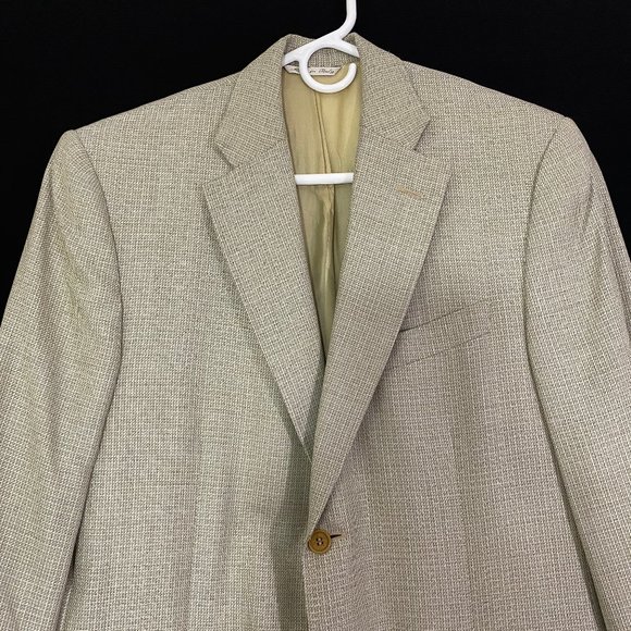 Canali Two Button Wool Blend Blazer 52R - Picture 6 of 16